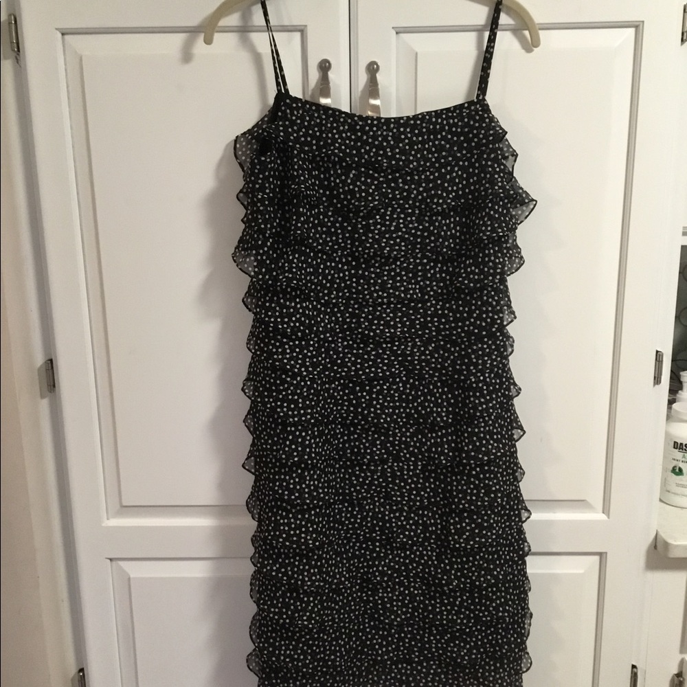 Talbots woman’s sleeveless ruffled dress new  4